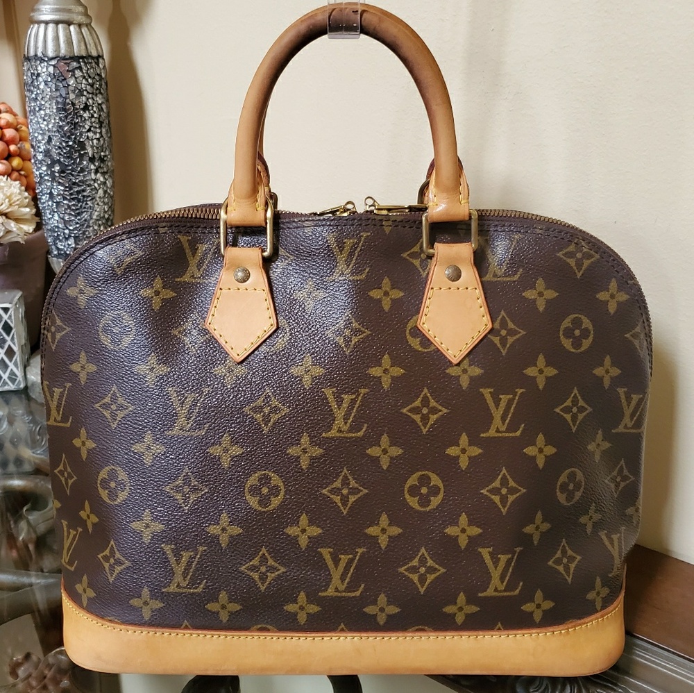 Louis Vuitton Brown Monogram Satchel